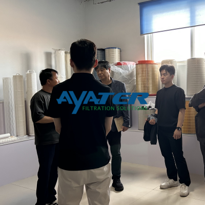 Korean Industrial Customers Tour XinXiang Saya Filters Co.,Ltd's Advanced Filtration Facilities